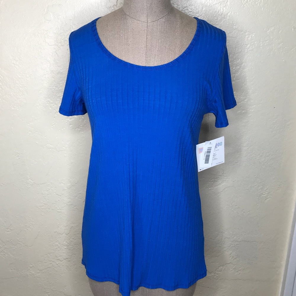 LuLaRoe blue Classic T